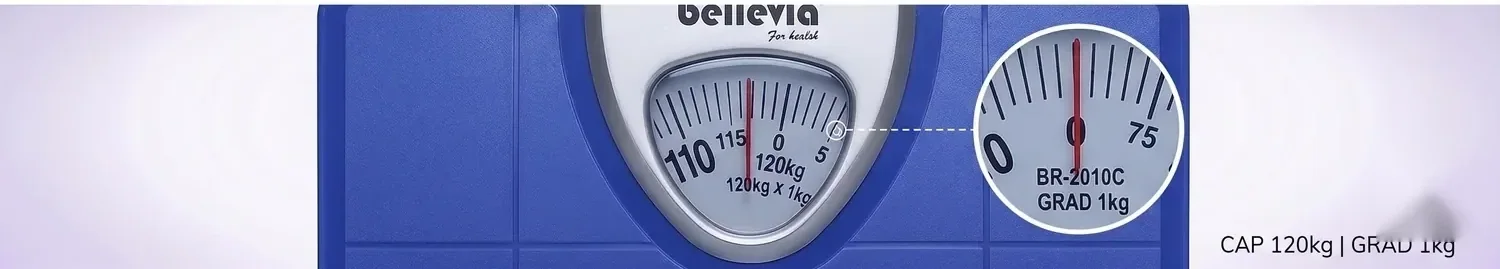 believia BR-2010C mechanical bathroom scale