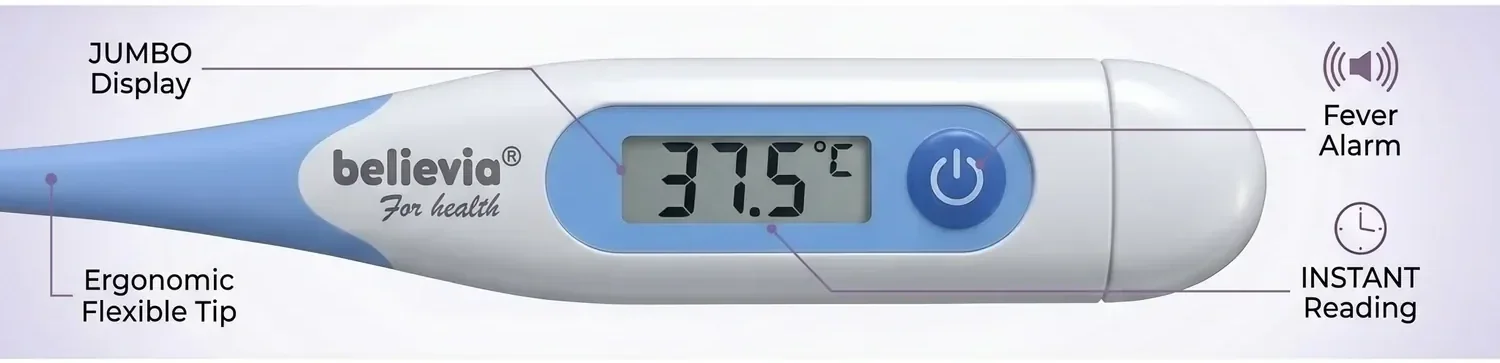 believia DMT-4333 digital thermometer