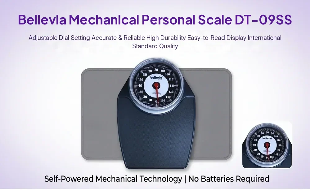 believia DT-09SS mechanical personal scale