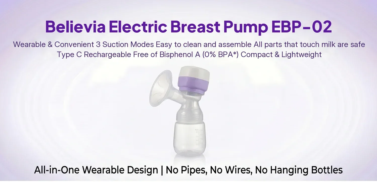 believia EBP-02 electric breast pump