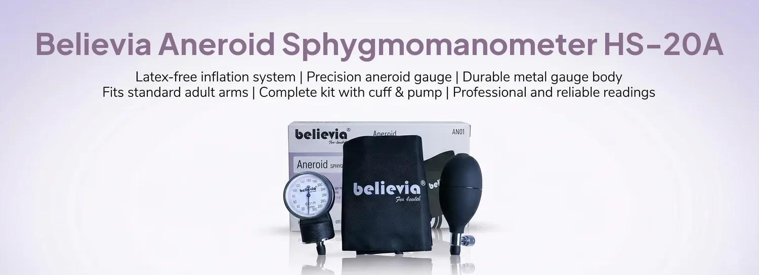 believia HS-20A aneroid sphygmomanometer
