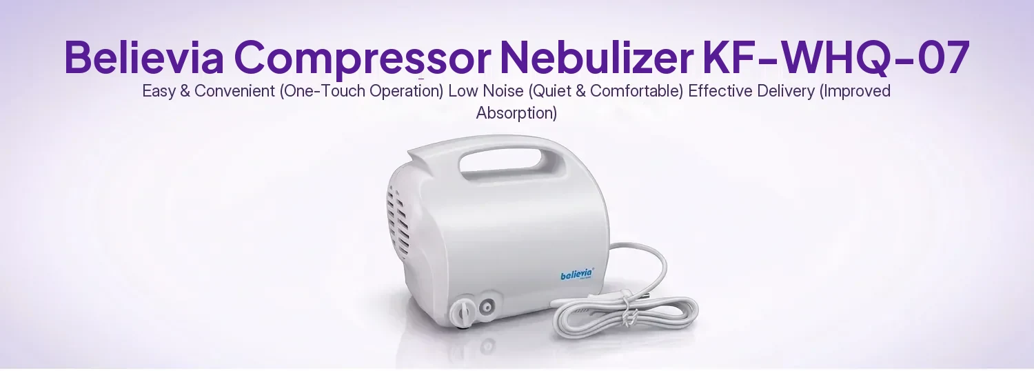believia KF-WHQ-07 compressor nebulizer (rechargeable)