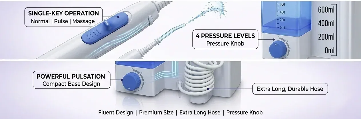 believia LD-A8 desktop oral irrigator