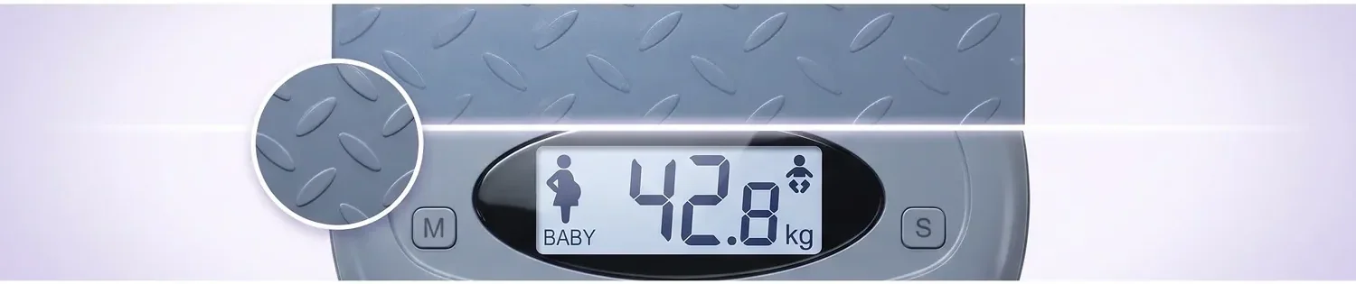 believia MB-3021 electronic mother and baby weight scale
