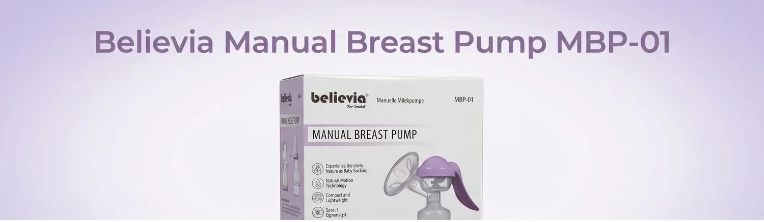 believia MBP-01 manual breast pump