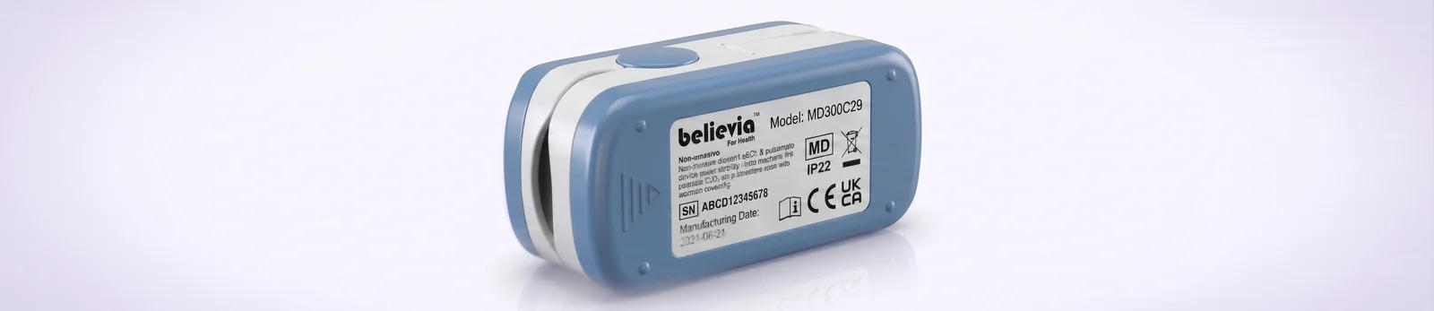 believia MD300C29 finger pulse oximeter