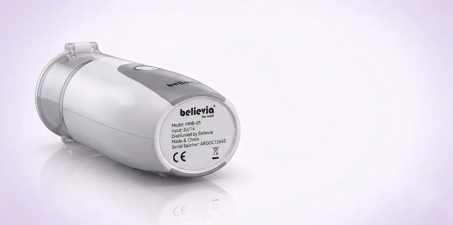 believia MNB-05 mesh nebulizer (rechargeable)
