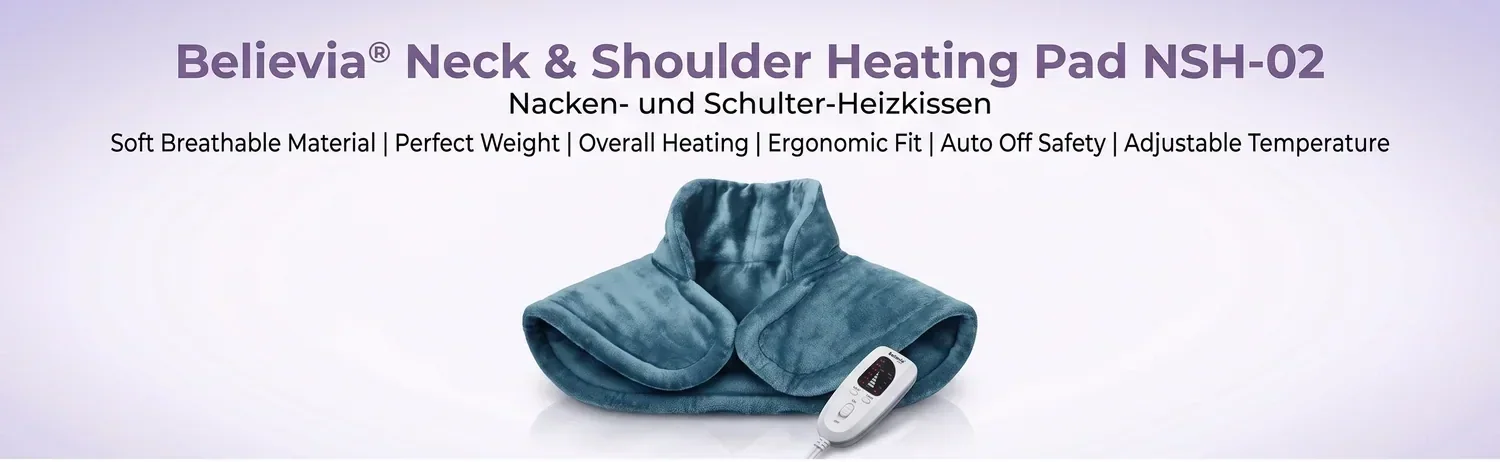 believia NSH-02 neck & shoulder heating pad