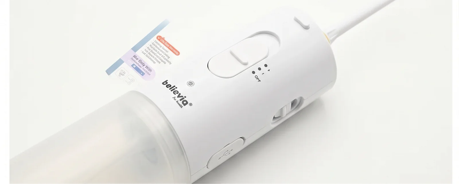 believia POI-01 portable oral irrigator